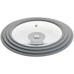 Florina universele glazen deksel met siliconen rand voor, Ophalen of Verzenden, Nieuw