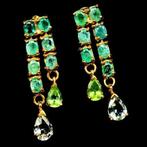 Smaragd Fijne smaragden 46,57 ct - 9,31 gr 14 stenen peridot, Sieraden, Tassen en Uiterlijk