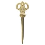 vintage koper briefopener kroon 24cm*, Huis en Inrichting, Woonaccessoires | Overige, Verzenden, Nieuw