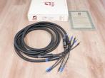 Signal Projects Alpha audio speaker cables 3,0 metre, Gebruikt, Ophalen of Verzenden