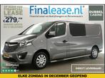 Opel Vivaro 1.6 CDTI L2H1 DC Airco Cam Cruise PDC LED €279pm, Auto's, Bestelauto's, Nieuw, Zilver of Grijs, Lease, Opel