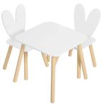 Kindertafel met 2 Stoelen – Activiteitentafel voor Leren en, Verzenden, Nieuw