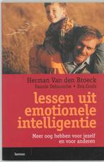 Lessen uit emotionele intelligentie 9789020945812, Verzenden, Zo goed als nieuw, H. van den Broeck
