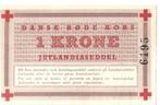 Denmark Red Cross Korea War issues 1 kroner (1951), Verzenden