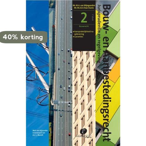 Bouw- en aanbestedingsrecht 2 - Bouw- en aanbestedingsrecht, Boeken, Wetenschap, Zo goed als nieuw, Verzenden