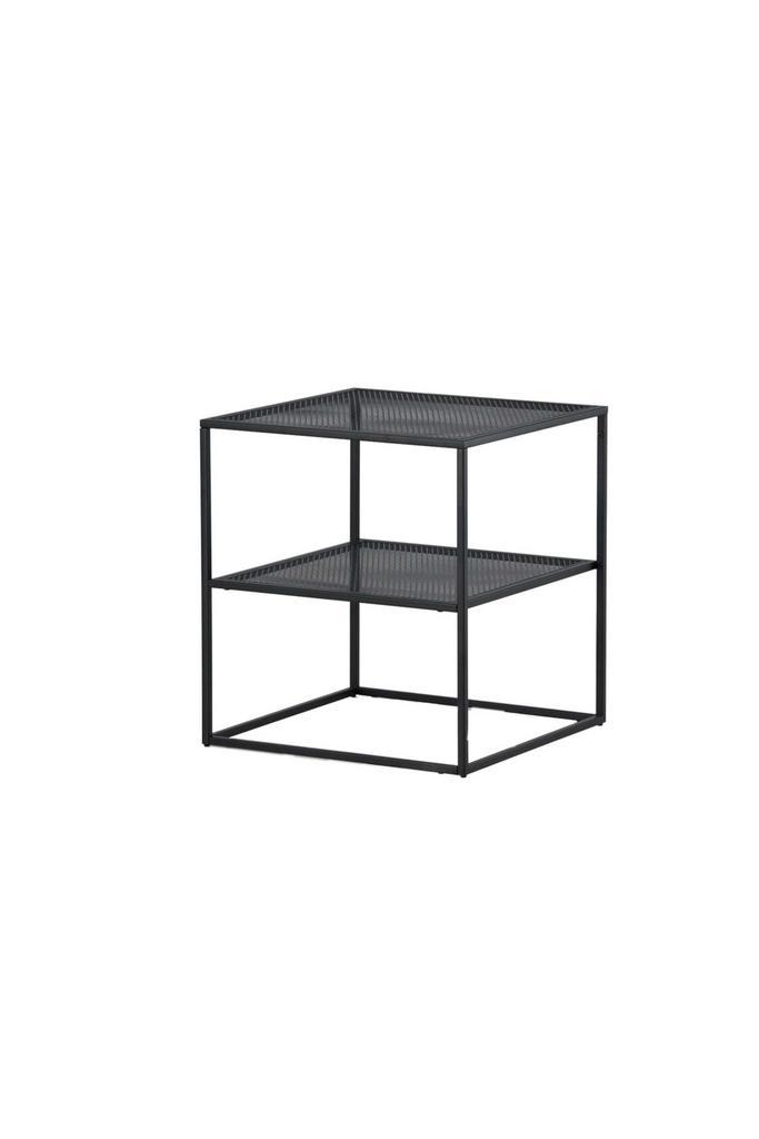 2dekans | Venture Home Netz Bijzettafel - 60 x 55 x 55 cm -, Huis en Inrichting, Tafels | Salontafels, Zo goed als nieuw, Ophalen of Verzenden