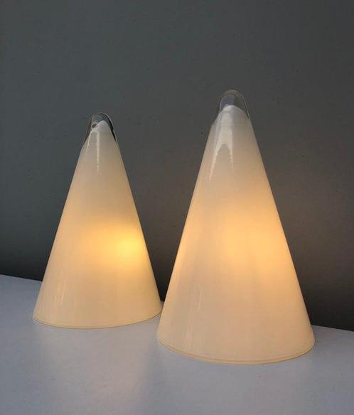 SCE - Tafellamp (2) - Teepee - Glas, Antiek en Kunst, Antiek | Lampen