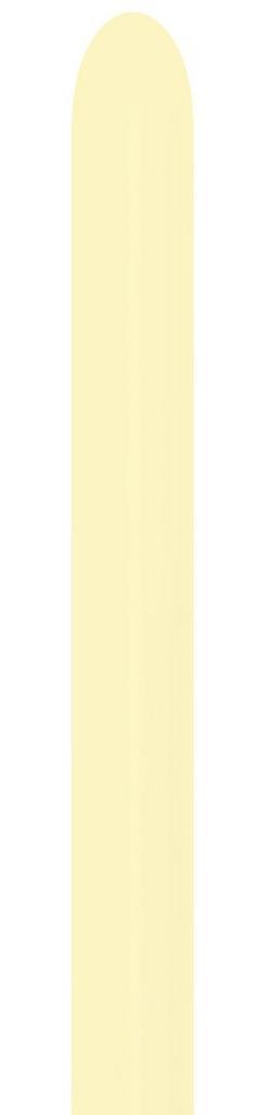Modelleerballonnen Nozzle Up Pastel Matte Yellow 5cm 152cm 5, Hobby en Vrije tijd, Feestartikelen, Nieuw, Verzenden