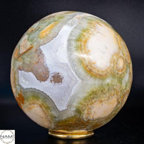 Natuurlijke Aragoniet Bol uit Indonesië- 1813.91 g, Verzamelen, Mineralen en Fossielen
