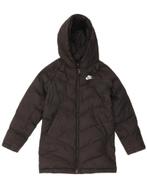 NIKE Girls Standard Fit Hooded Padded Coat 8-9 Years Small, Kleding | Dames, Jassen | Winter, Verzenden, Nieuw