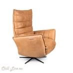 Jason Relax Fauteuil showroom model met 50% korting, Minder dan 75 cm, Nieuw, Leer, Ophalen of Verzenden