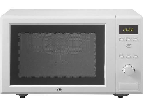 ETNA ECM153WIT - Combi-magnetron - Vrijstaand - 900 watt -, Huis en Inrichting, Woonaccessoires | Overige, Zo goed als nieuw, Verzenden