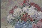 Chris van Dijk (1952) - Impressionist  Fleurs et Poires, Antiek en Kunst, Kunst | Schilderijen | Klassiek