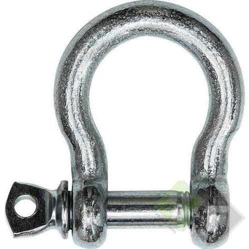 Harpsluiting Met Borstbout - 12mm - Verzinkt, Doe-het-zelf en Verbouw, IJzerwaren en Bevestigingsmiddelen, Bouten of Moeren, Nieuw
