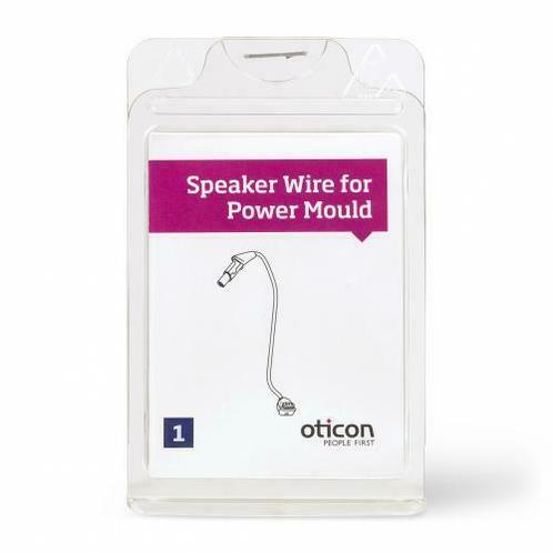 Oticon Speaker draad Power Mould - 1L, Diversen, Verpleegmiddelen, Nieuw, Verzenden