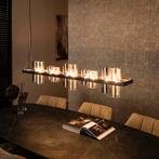 Hanglamp Cylinder Mix Glas - Industrieel - Dimbaar - NEW2025, Verzenden, Nieuw, Glas
