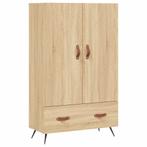 vidaXL buffetkast 69,5x31x115 cm bewerkt hout sonoma, Huis en Inrichting, Kasten | Buffetkasten, Verzenden, 100 tot 150 cm, Nieuw