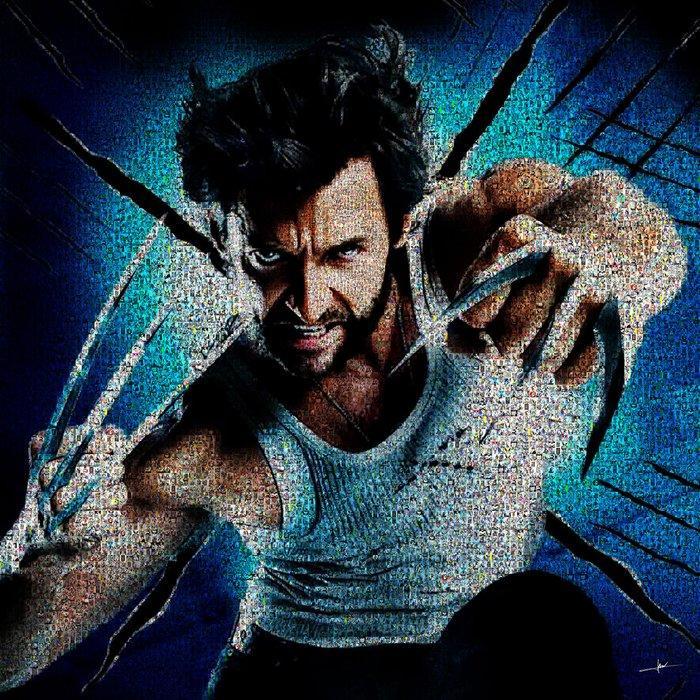 David Law - Crypto Hugh Jackman - Wolverine, Antiek en Kunst, Kunst | Designobjecten