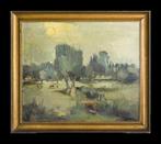 Charles Dehoy (1872-1940) - Les vaches au pré