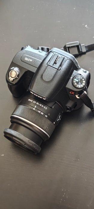 Sony 290 + SAM 18-55 Digitale camera, Audio, Tv en Foto, Fotocamera's Digitaal
