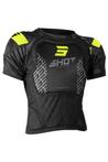 Bodyprotector Kinderen Shot Trooper Zwart-Neon Geel