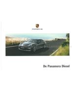 2015 PORSCHE PANAMERA DIESEL HARDCOVER BROCHURE NEDERLANDS, Boeken, Auto's | Folders en Tijdschriften, Nieuw, Porsche, Author