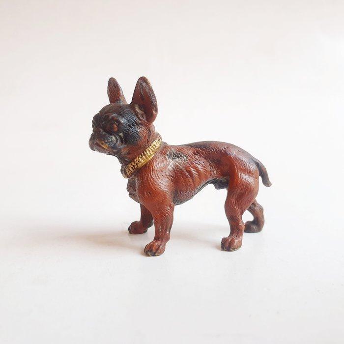 Franz Bergmann - sculptuur, Figurine chien bouledogue, Antiek en Kunst, Antiek | Keramiek en Aardewerk