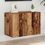 vidaXL Tv-meubel wandgemonteerd 60x30x41 cm oud houtkleurig, Huis en Inrichting, Verzenden, Nieuw, Overige houtsoorten