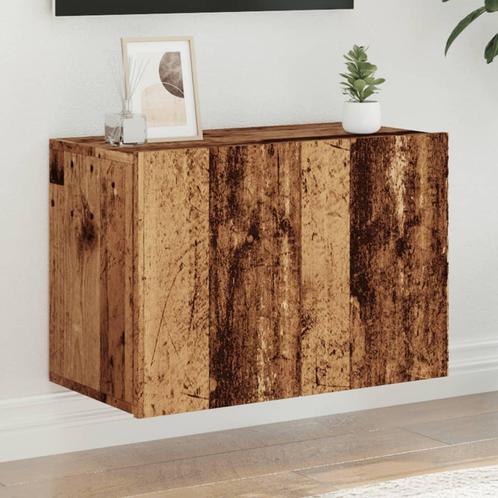 vidaXL Tv-meubel wandgemonteerd 60x30x41 cm oud houtkleurig, Huis en Inrichting, Kasten | Televisiemeubels, Nieuw, Overige houtsoorten