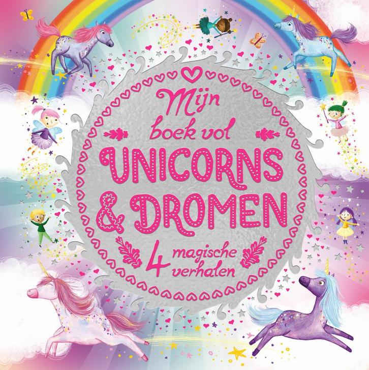 Boek: Mijn boek vol unicorns & dromen - (als nieuw), Boeken, Overige Boeken, Zo goed als nieuw, Verzenden