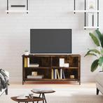 vidaXL Tv-meubel 100x40x50 cm bewerkt hout gerookt, 100 tot 150 cm, Verzenden, Nieuw, Minder dan 100 cm