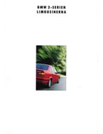 1993 BMW 3 SERIE SEDAN BROCHURE ZWEEDS, Boeken, Auto's | Folders en Tijdschriften, Nieuw, BMW, Author