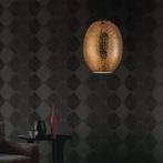 LED Hanglamp 3D - Quanta - Ovaal - Koper Glas - E27, Huis en Inrichting, Lampen | Hanglampen, Ophalen of Verzenden, Nieuw, Glas