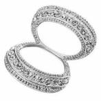 Fako Bijoux® - Sjaalklem - Oval Eight Strass - 31x36mm -, Nieuw, Verzenden