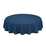 Tafelkleden Rond Navy Blauw 163cm Ø - Treb SP, Verzenden, Nieuw