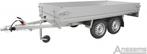 Anssems Plateauwagen PLTT 1350kg 251×150, Auto diversen, Aanhangers en Bagagewagens, Ophalen of Verzenden, Nieuw