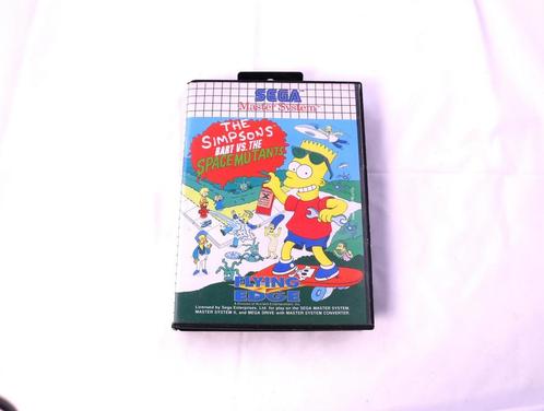 Sega Master System - The Simpsons: Bart vs. the Space Mut..., Spelcomputers en Games, Games | Sega, Ophalen of Verzenden
