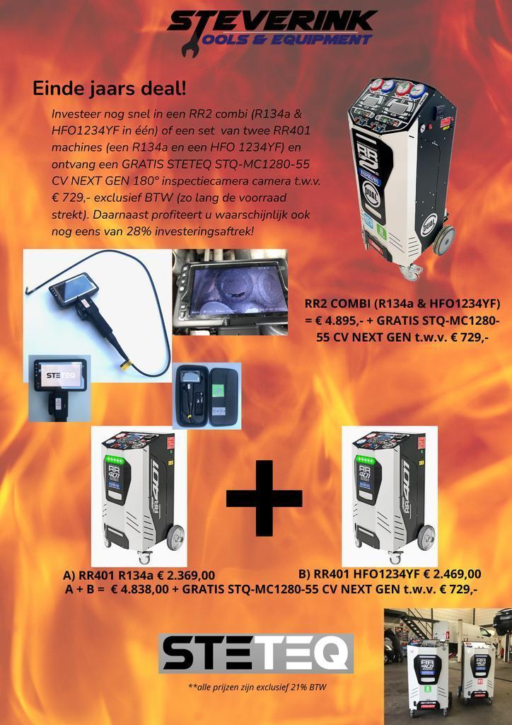 Einde jaar deal Airco apparaat, airco machine, R134, R1234YF, Auto diversen, Autogereedschap, Nieuw, Ophalen of Verzenden