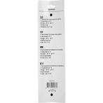 Benson Witte metalen thermometer - 30 cm - Celsius & Fahr..., Ophalen of Verzenden, Nieuw