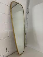 Wandspiegel- Middeleeuws spiegel - Hout Glas Messing -