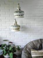 Hangende plafondlamp (2) - UFO - Aardewerk - Paar, Antiek en Kunst, Curiosa en Brocante