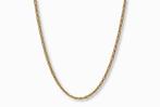 Gouden Spiga Vlechtpatroon ketting 14K, Verzenden, Nieuw, Goud, Goud