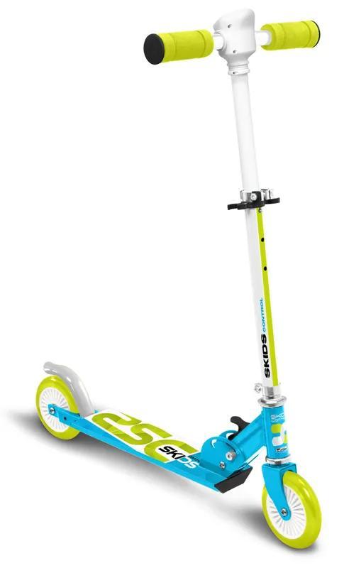 Skids Control Opvouwbare Step Blauw met Kilometerteller, Fietsen en Brommers, Steps, Nieuw, Ophalen of Verzenden