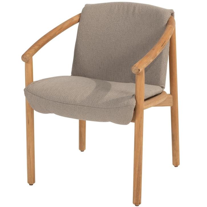 Tess dining tuinstoel teak 4 Seasons Outdoor, Tuin en Terras, Tuinsets en Loungesets, Nieuw, Teakhout, Ophalen of Verzenden