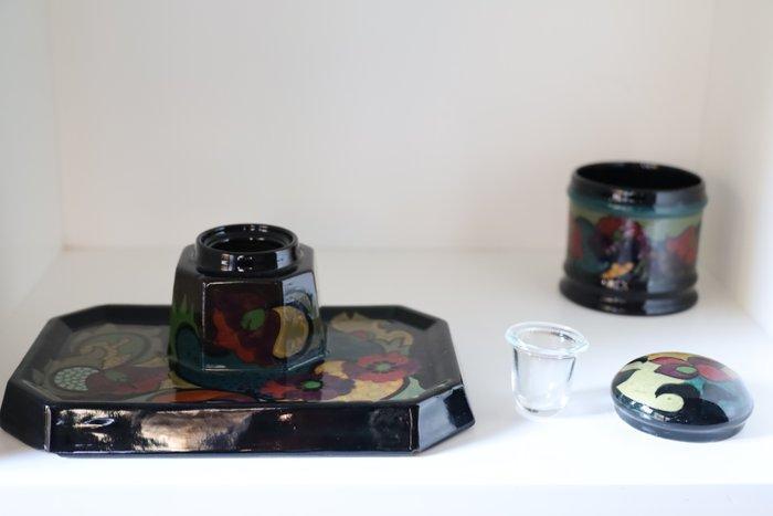 Plateelbakkerij Zuid Holland - Inktpot (2) - Aardewerk, Antiek en Kunst, Antiek | Glas en Kristal