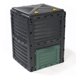 Compostbak | Gardalux | 300 L (Kunststof, Grijs), Tuin en Terras, Aarde en Mest, Verzenden
