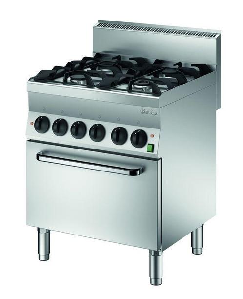 Gasfornuis | EBO | 4 Kookpitten | 2x 3.5kW + 2x 5.5kW |, Zakelijke goederen, Horeca | Keukenapparatuur, Nieuw in verpakking, Verzenden