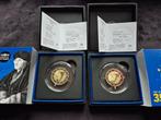 Frankrijk. 2 Euro 2022 Erasmus (2 stuks) Proof (Zonder