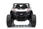 Kinderauto, 24V Beach buggy Wit, High speed 15km/h, 2 pers, Kinderen en Baby's, Ophalen of Verzenden, Nieuw