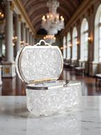 Sieradendoos - 1900-1910 - French Crystal - Kristal, Messing, Antiek en Kunst